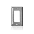 Leviton SS26-40 Stainless Steel C-Series 302-304 1-Gng Standard Dec Wallplate