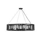 Savoy House Radcliffe 1-1675-8-89 8-Lights 480W Matte Black Chandelier