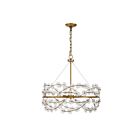 Savoy House Camille 1-1727-5-322 5-Lights 300W Warm Brass Chandelier