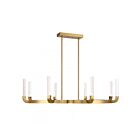 Savoy House Del Mar 1-2507-8-322 8-Lights 40W Warm Brass Chandelier