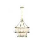 Savoy House Byron 1-3364-6-322 6-Lights 360W Warm Brass Chandelier