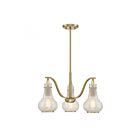 Savoy House Adams 1-4418-3-322 3-Lights 180W Warm Brass Chandelier