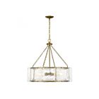Savoy House Essentials Genry 1-8200-5-322 5-Lights 300W Warm Brass Pendant