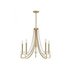 Savoy House Helen 1-8803-5-322 5-Lights 300W Warm Brass Chandelier