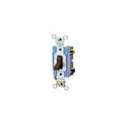 Leviton 1203-2 3-Way 15A 277V Brown Ac Switch