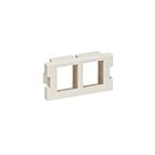 Leviton 41291-2QT 2-Port Light Almond Mos Adp