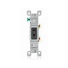 Leviton 1451-2E Black 120V 15A 2 Port Switch