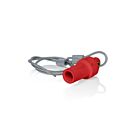 Leviton 15P21-UR Red 15 Series Plug Cap