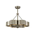 Savoy House Stockholm 39-FD-125-53 31" Silver Patina 38W Ceiling Fan