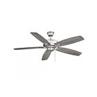 Savoy House Meridian M2016BP 52" Brushed Pewter 61.14W Ceiling Fan
