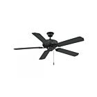 Savoy House Meridian M2020MBK 52" Matte Black 52.77W Ceiling Fan