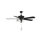Savoy House Meridian M2026MBKRV 52" Matte Black 25.3W Ceiling Fan