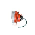 Leviton 420R7WLEV 20 Amp Pin & Sleeve Receptacle - Red