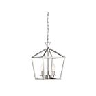 Savoy House Essentials Townsend 3-420-3-109 3-Lights 180W Polished Nickel Pendant