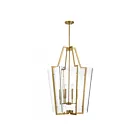 Savoy House Farell 3-9950-4-322 4-Lights 240W Warm Brass Pendant