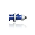 Leviton 330P6WLEVA 30 Amp Pin & Sleeve Plug Nsf-Blue
