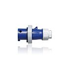 Leviton 430P9WLEV 30 Amp Pin & Sleeve Plug-Blue