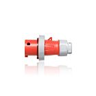 Leviton 420P7WLEV 20 Amp Pin & Sleeve Plug - Red