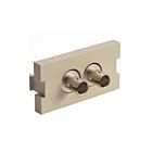Leviton 41291-ZTI Ivory Duplex Insert Coupling