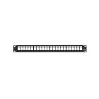 Leviton 49355-H24 1-Unit 24P Quickport Panel W/O Cmb Bk