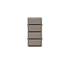 Leviton DS4KT-1PG Decora Smart 4 Button Color Change Gray