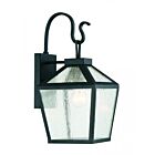 Savoy House 5-100-BK Woodstock 1-Light 60W Black Outdoor Wall Lantern