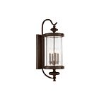 Savoy House 5-1224-40 Palmer 4-Lights 160W Walnut Patina Outdoor Wall Lantern