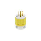 Leviton 5366-CY Yellow Plug-N5-20P