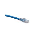 Leviton 5D460-10L 10Ft Blue Slim Patch-Cord