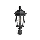 Nuvo Lighting 60-5943 1-Light Matte Black Outdoor Post Light