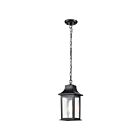Nuvo Lighting Stillwell 60-5958 1-Light 100W Matte Black Outdoor Hanging Light