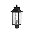 Nuvo Lighting 60-5995 1-Light Matte Black Outdoor Post Light