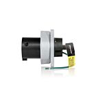 Leviton 560B5WLEV 60 Amp Pin & Sleeve Inlet-Black