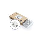 Leviton 6110G-CW6 Extreme Cat 6A Utp Jack 12Pk White