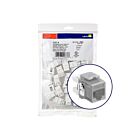 Leviton 61110-BG6 Gray Interface Bezel & Connector