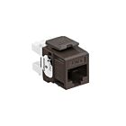 Leviton 61110-RB6 Brown Category 6 Connector