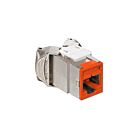 Leviton 61SJK-RO6 Jack Ax1 C6 Shielded Orange