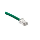 Leviton 6As10-20G 6A Slim Green Patch Cord