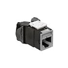Leviton 6AUJK-RG6 Jack Ax1 C6A Utp Gray