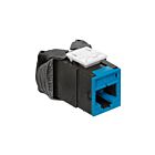 Leviton 6AUJK-RL6 Jack Ax1 C6A Utp Blue