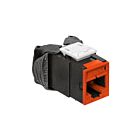 Leviton 6AUJK-RO6 Jack Ax1 C6A Utp Orange