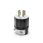 Leviton 7411-GC Locking Plug-4W20A250/10A600