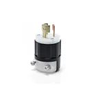 Leviton 7567-C 3P3W 15A 125V Locking Plug