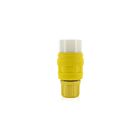 Leviton 76W81-C 4P 20A 5-Wire Inlet Connector