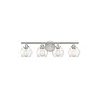 Savoy House Essentials 8-4050-4-SN Carson 4-Lights 240W Satin Nickel Vanity Light