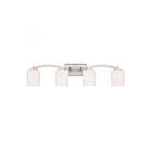 Savoy House Essentials 8-7710-4-SN Whitney 4-Lights 240W Satin Nickel Vanity Light