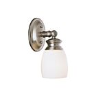 Savoy House Essentials Elise 8-9127-1-SN 1-Light Satin Nickel Wall Sconce