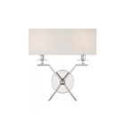 Savoy House Arondale 9-3305-2-109 2-Lights Polished Nickel Wall Sconce