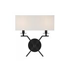 Savoy House Arondale 9-3305-2-89 2-Lights Matte Black Wall Sconce
