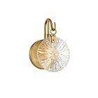 Savoy House 9-3981-1-322 Addison 1-Light 60W Brass Vanity Light 